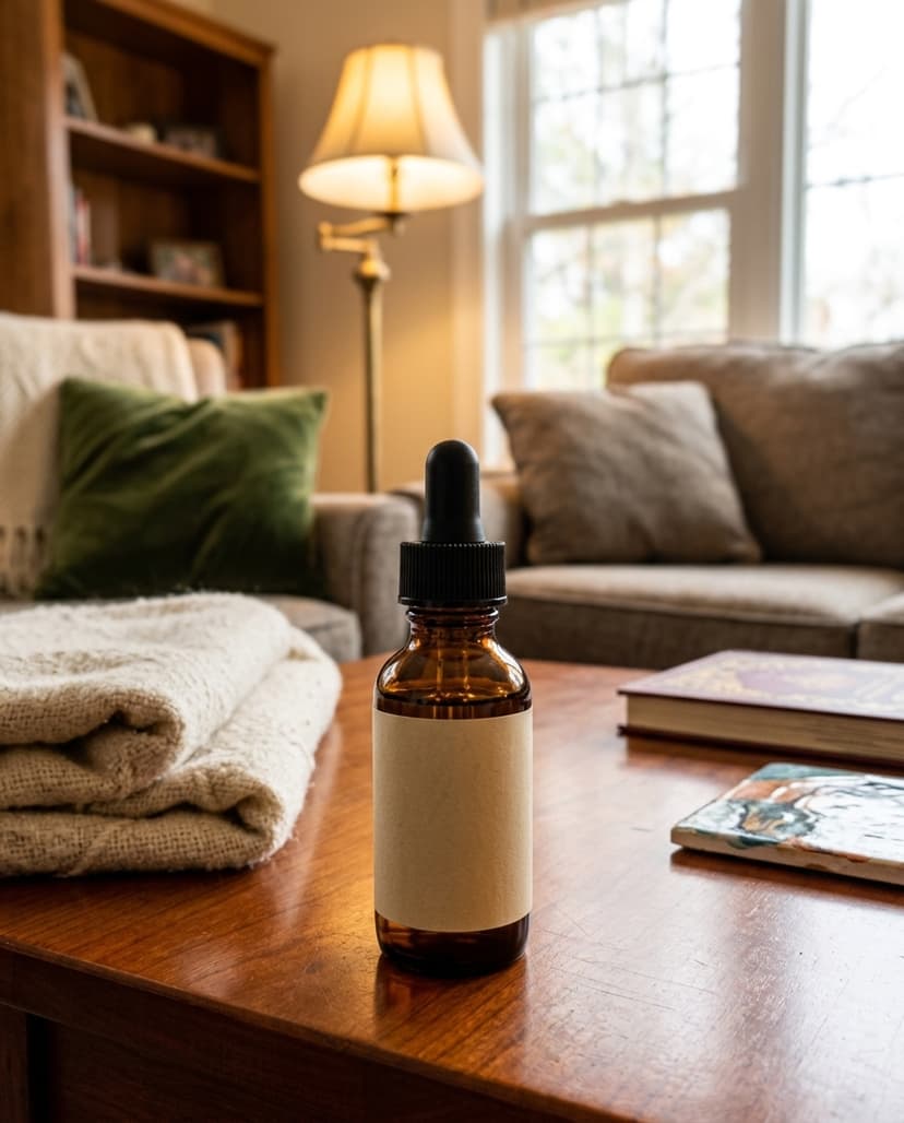 Cozy Home scene generated from the source photo