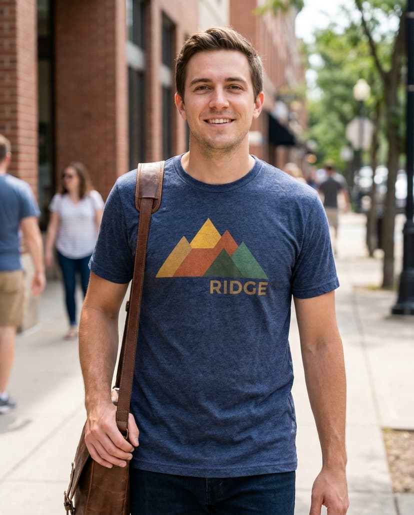 Worn Outdoors — AI-generated product photo for e-commerce listings